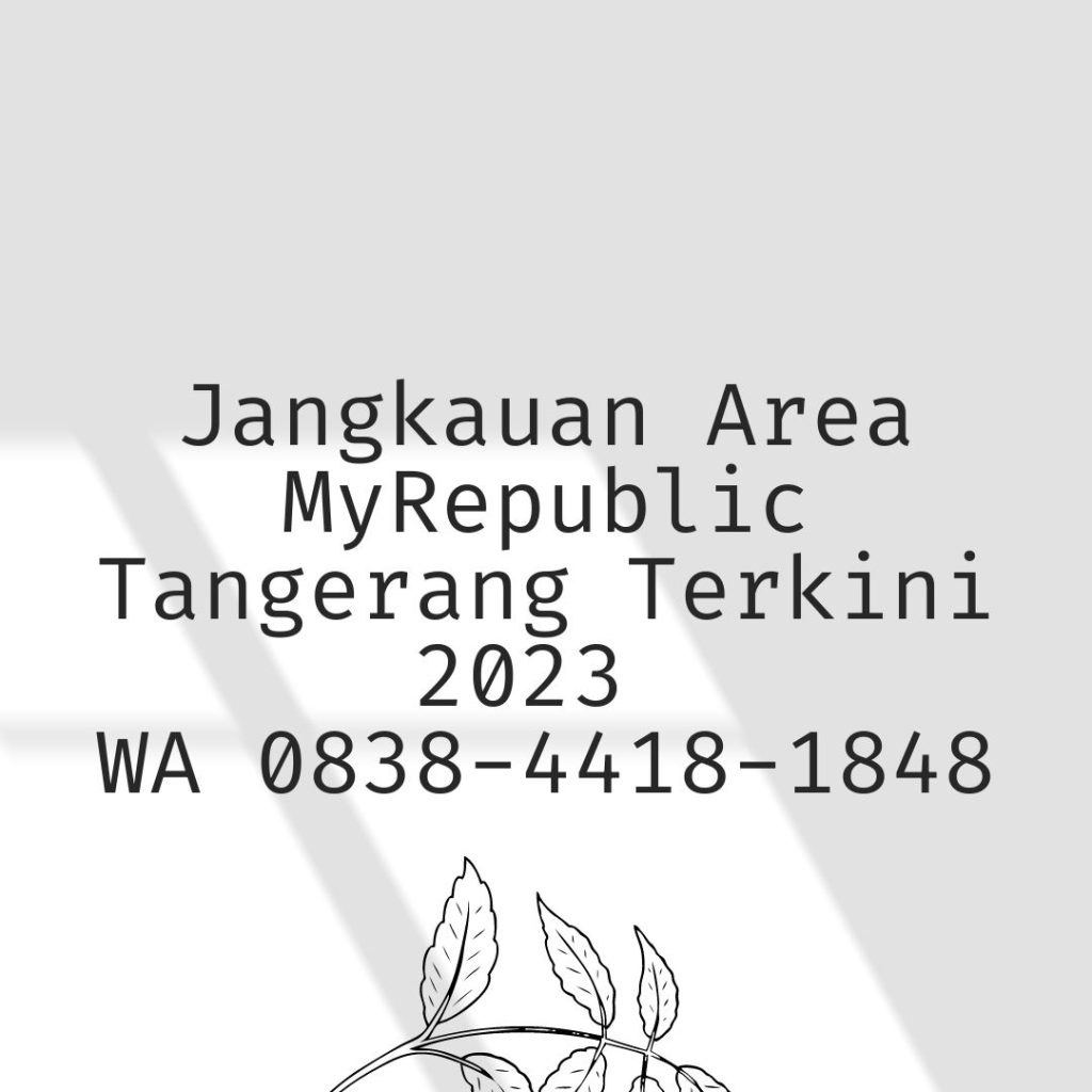 MyRepublic Tangerang