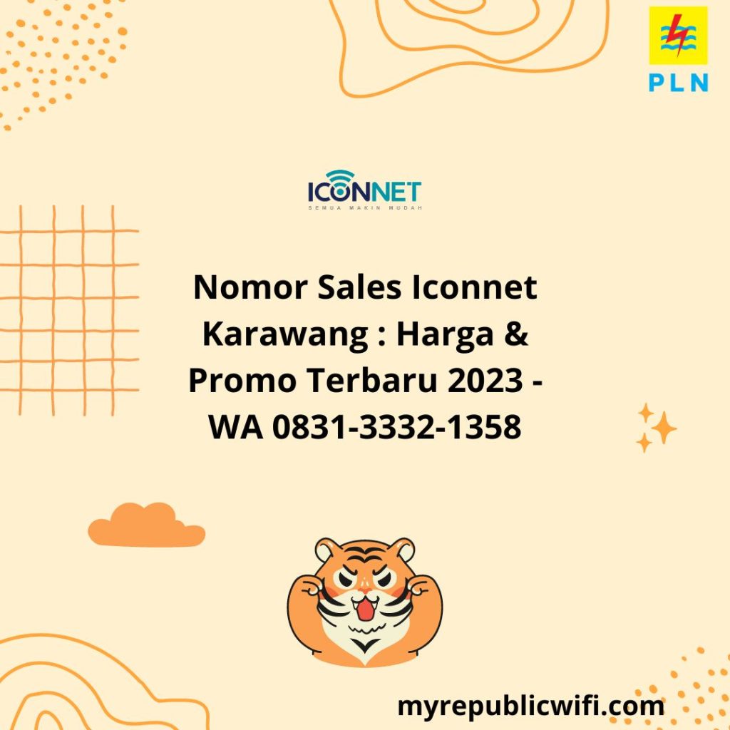 Sales Iconnet Karawang
