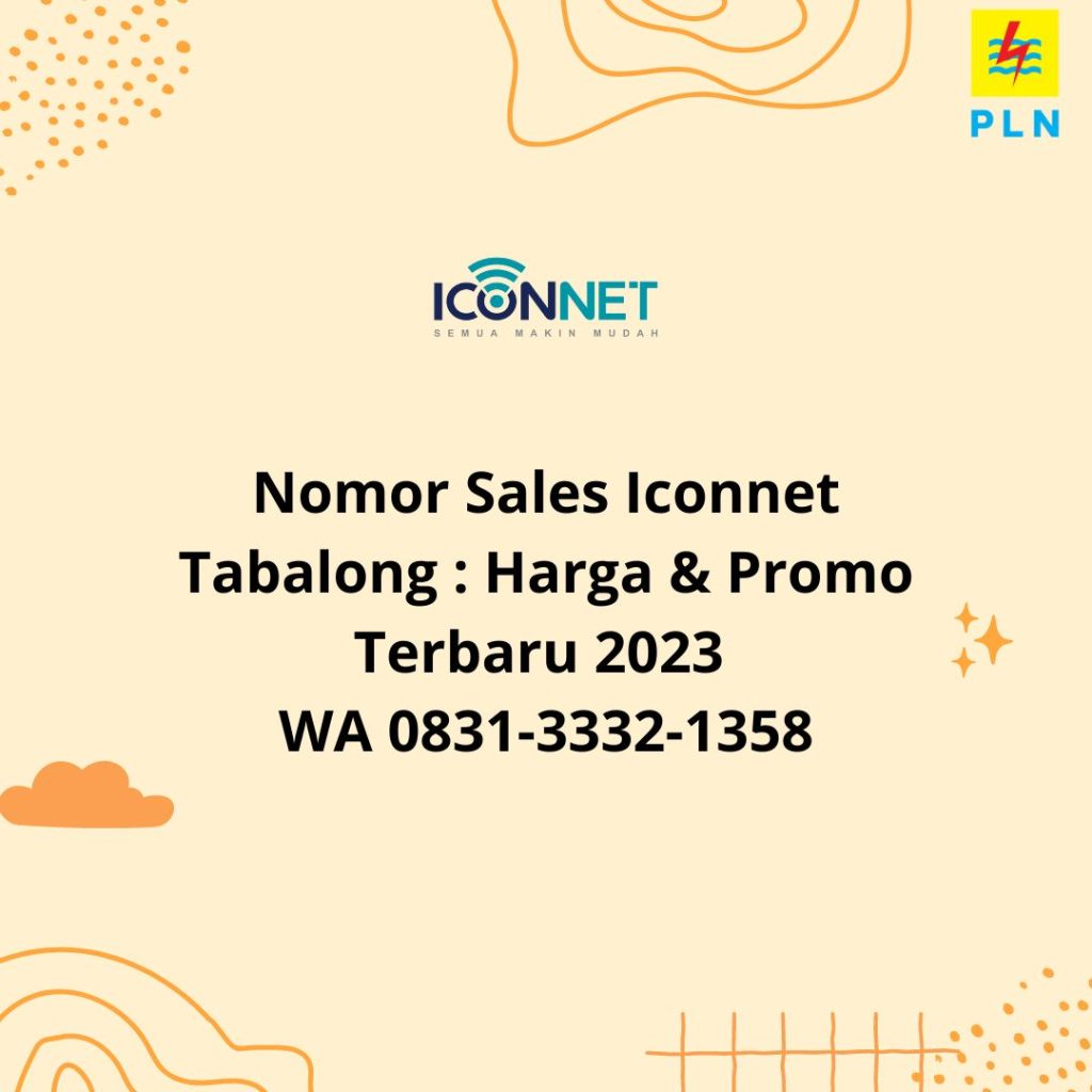 Sales Iconnet Tabalong